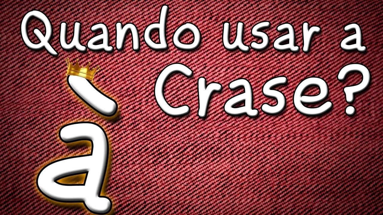 CURSO DE CRASE GRÁTIS | Portuguese lessons, Learn brazilian portuguese ...
